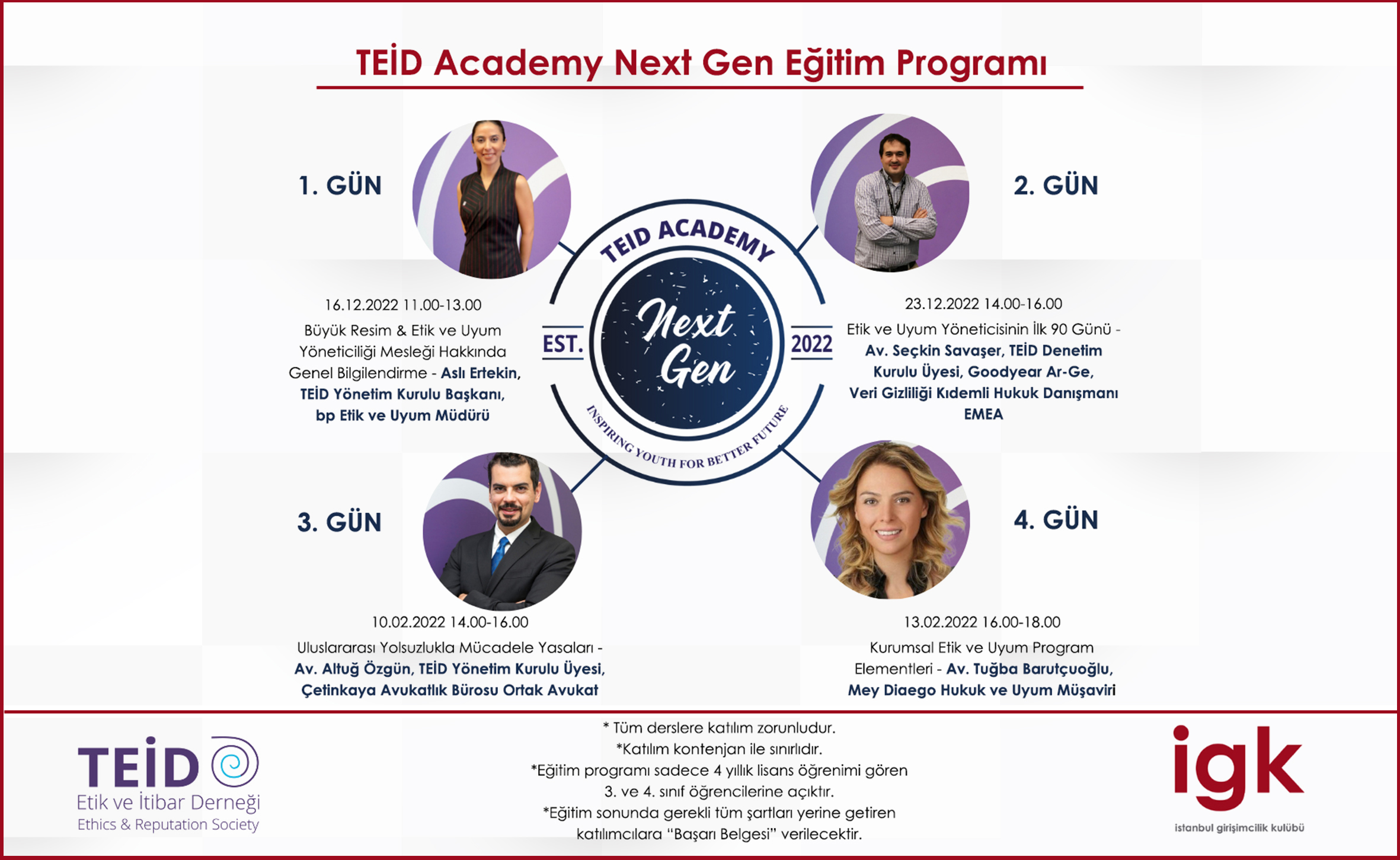 TEİD Academy Next Gen 1. Dönem